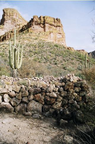 Stone Corral in La Barge Canyon